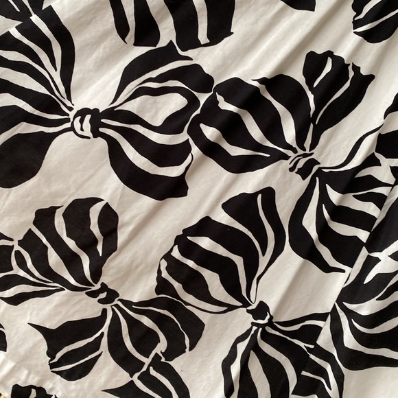 Trashy Dive Black & White Bow Print Cotton Sundress sz 4 - Picture 3 of 9